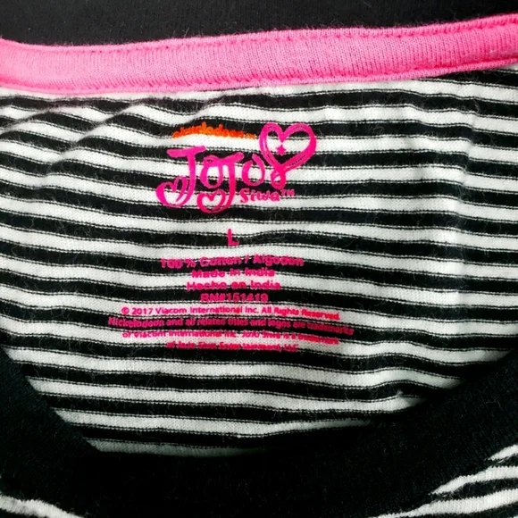 Jojo Siwa Collection Youth Girls Shirts Size Large Flip Sequin Graphic Tops Set - Picture 10 of 11